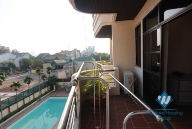 Nice services apartment with 02 bedrooms for rent in Tay Ho street
